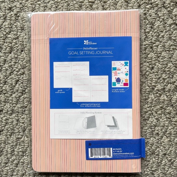 Erin Condren Goal Setting Journal and Perpetual Calendar with Birthdays/Holidays - Picture 4 of 9